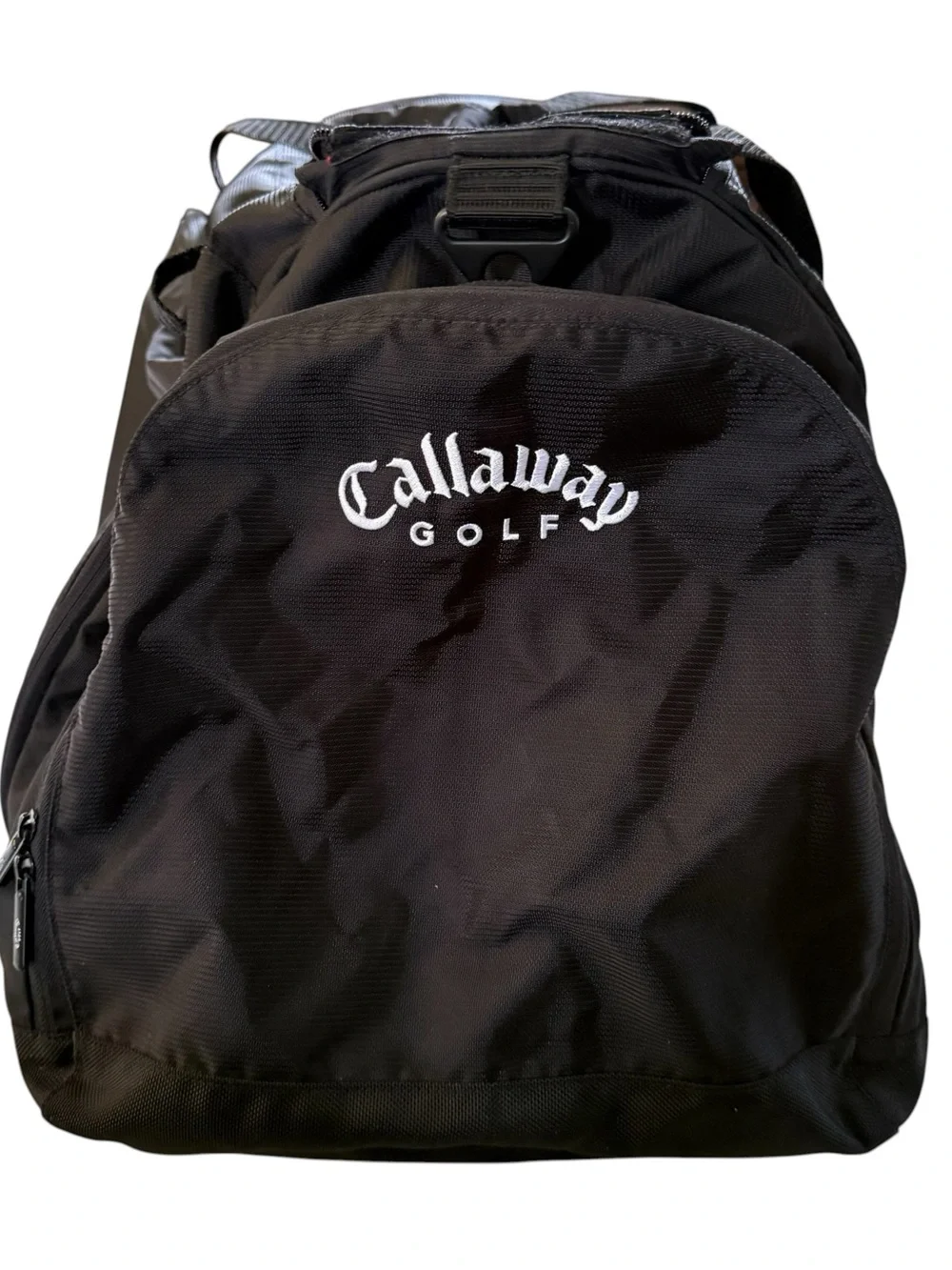 Large Black Callaway Golf Duffel Bag for Weekender Travel or Gym Multi Pocket